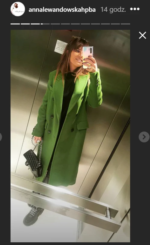 Anna Lewandowska w dniu meczu Bayern-Olympiakos Anna Lewandowska w dniu meczu Bayern-Olympiakos