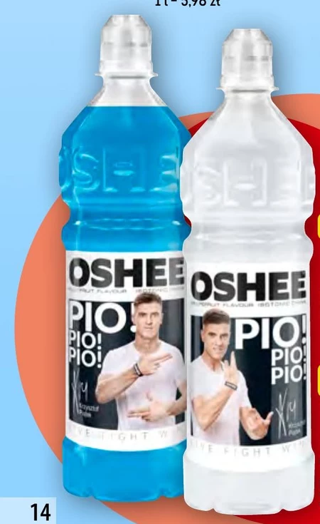 Napój izotoniczny Oshee