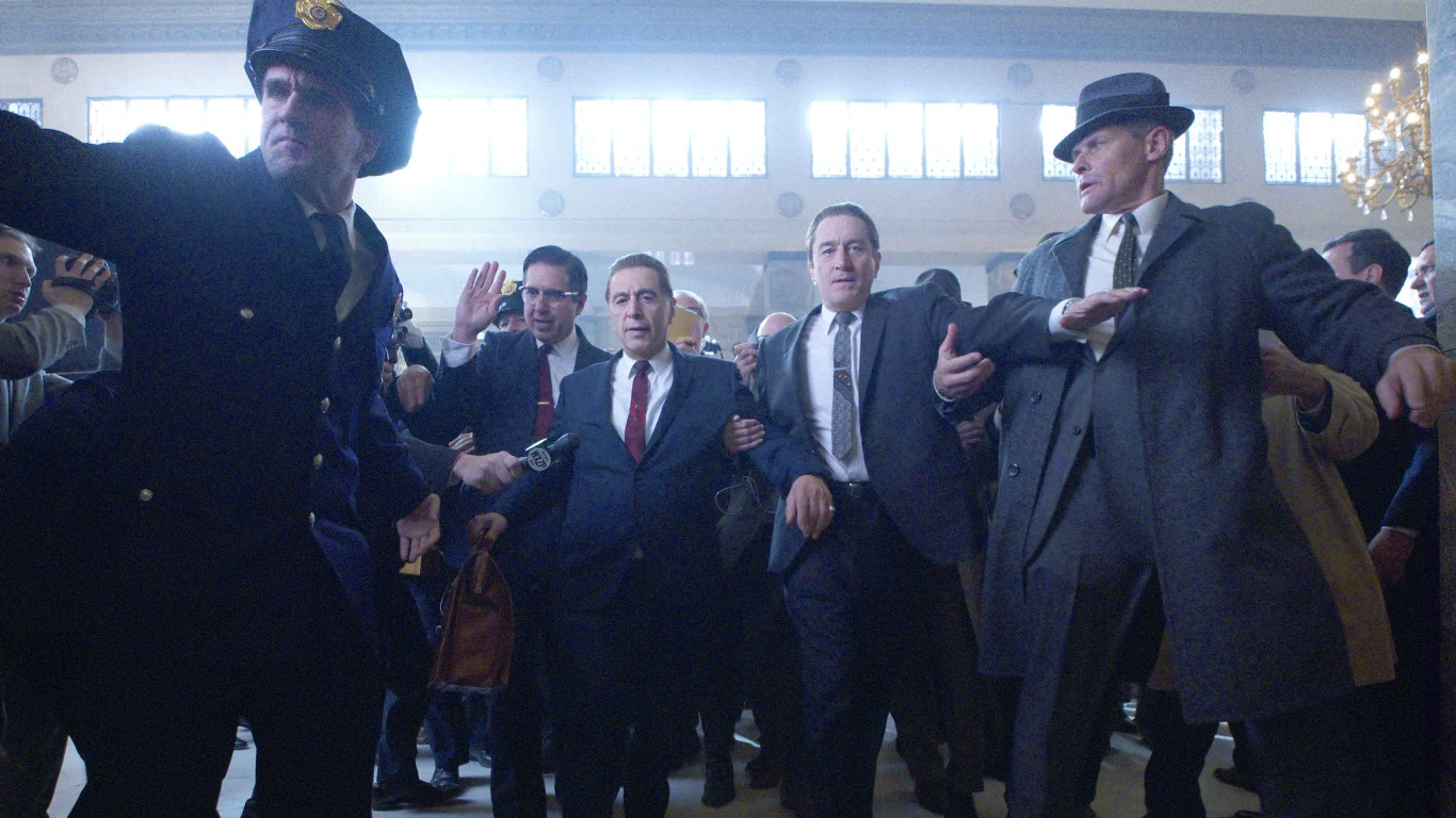 Al Pacino i Robert De Niro w scenie z "Irlandczyka"