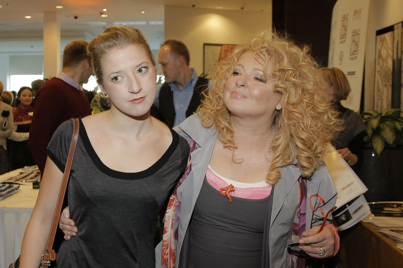 Magda Gessler z córką Magda Gessler z córką