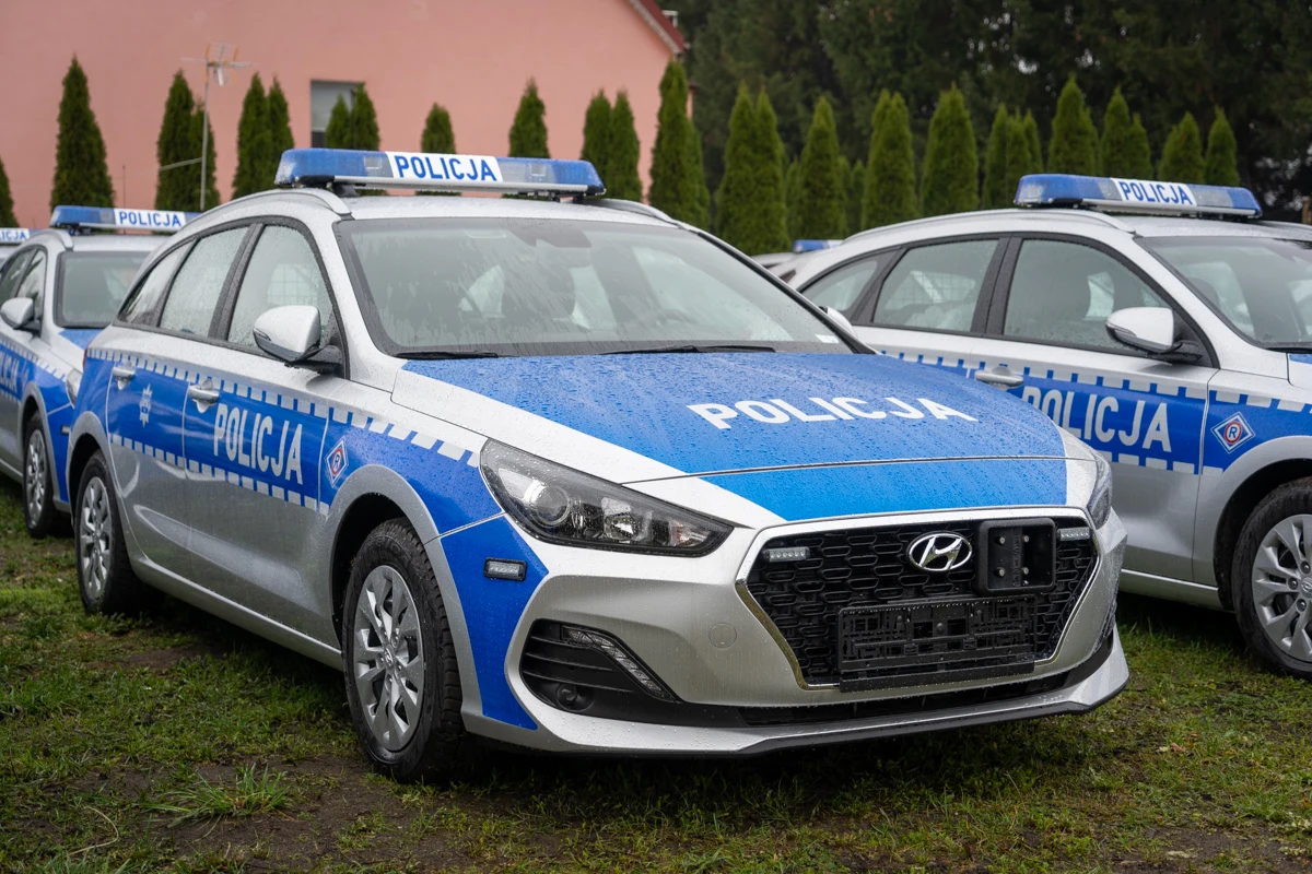 Policyjne Hyundaie i30 Wagon