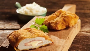 Drobiowy cordon bleu z mozzarellą