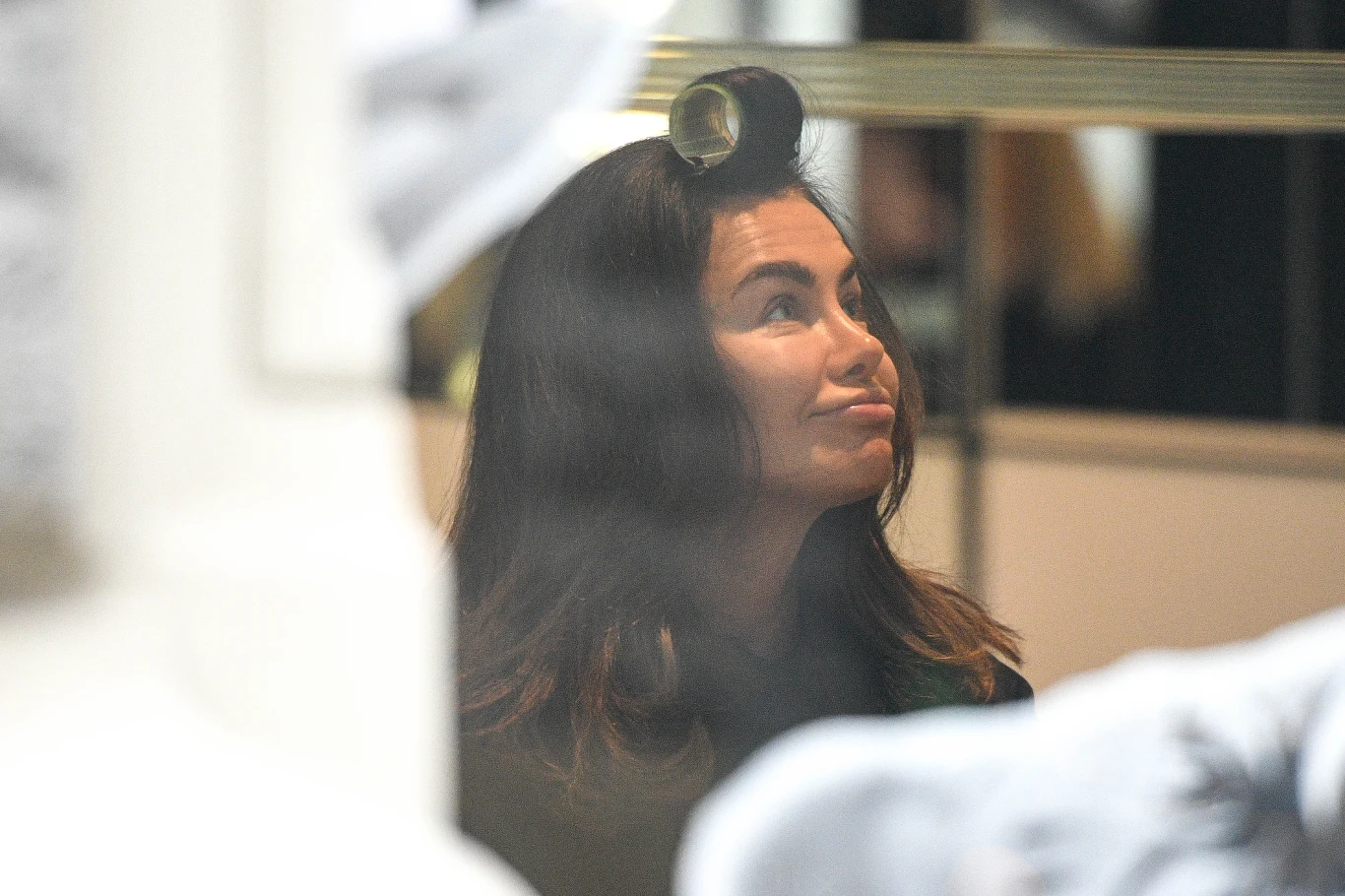 Natalia Siwiec u fryzjera