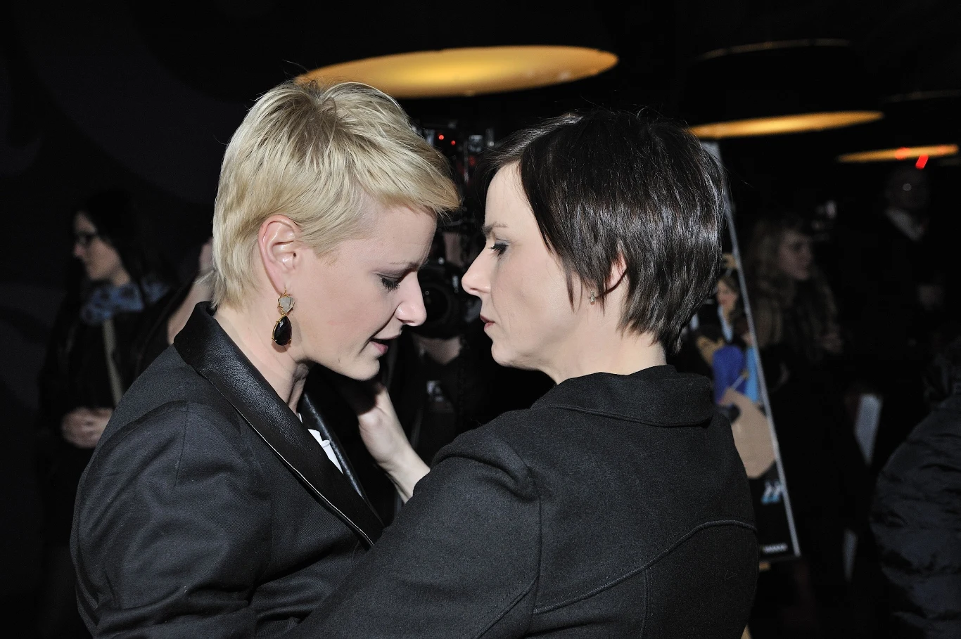 Małgorzata Kożuchowska i Agata Kulesza 