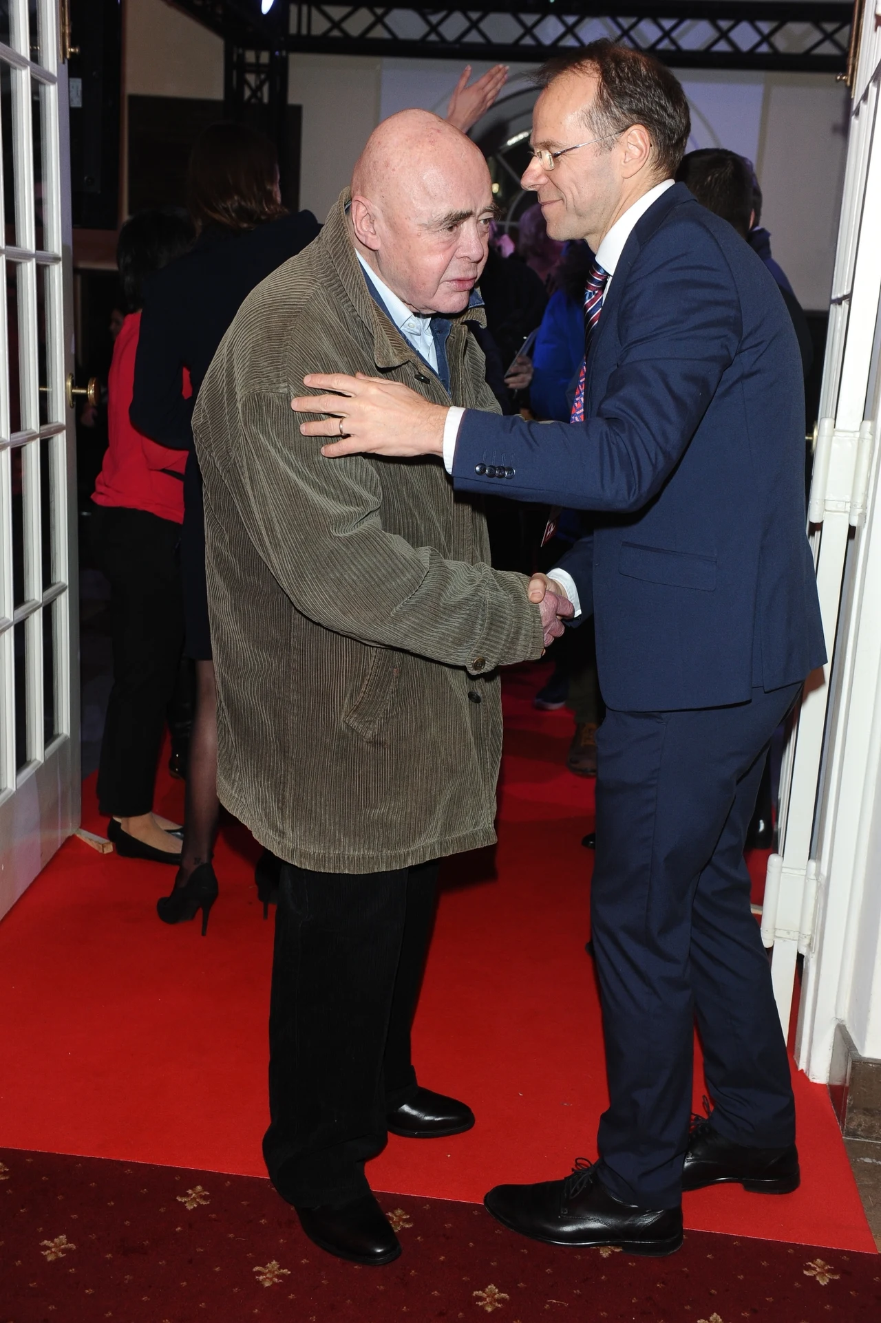 Stanisław Tym na rozdaniu Paszportów Polityki, styczeń 2019 r. Stanisław Tym na rozdaniu Paszportów Polityki, styczeń 2019 r.