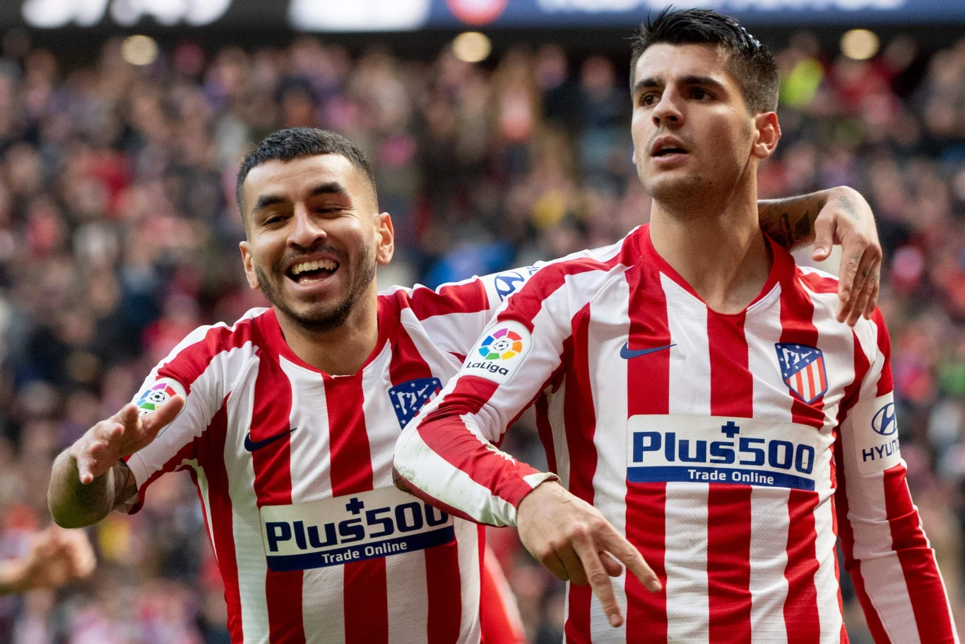 Alvaro Morata i Angel Correa