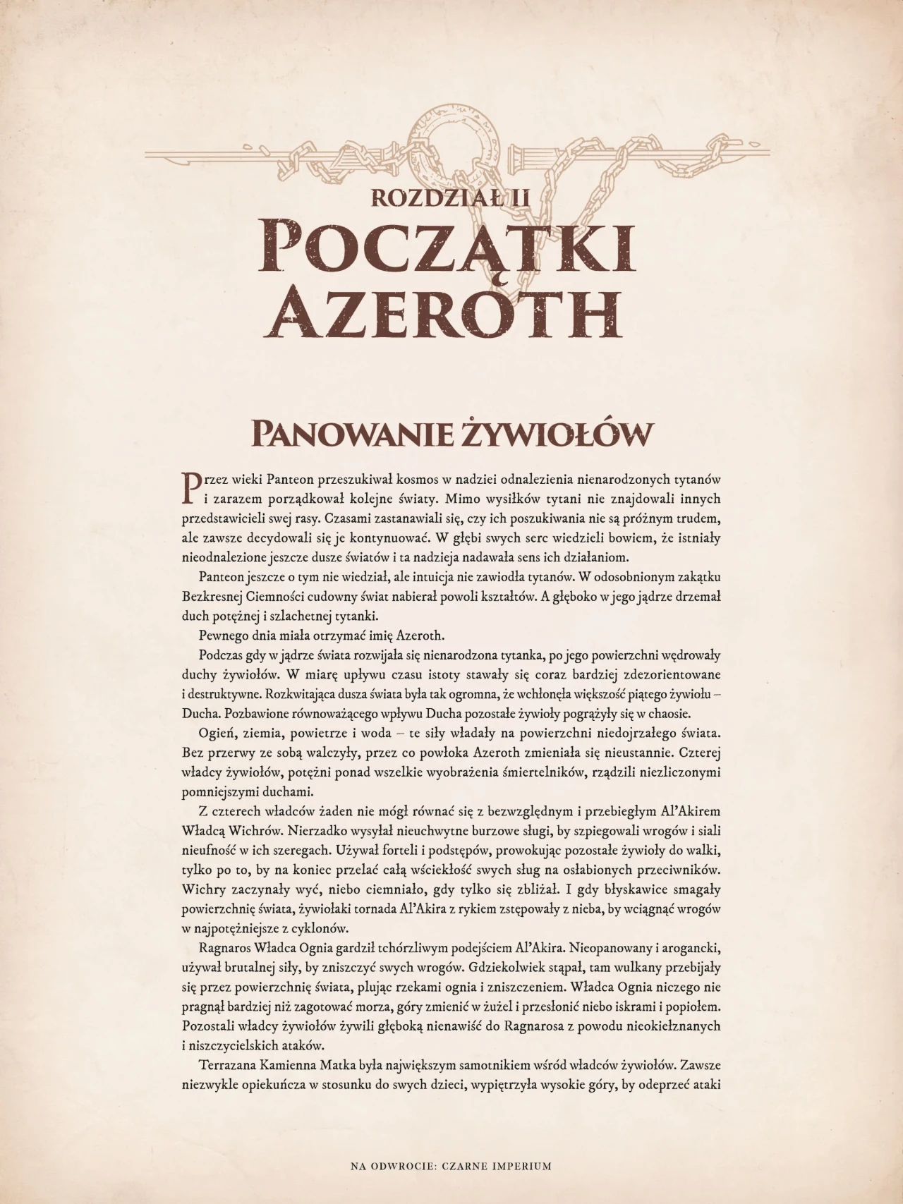 World of Warcraft Kroniki - fragment książki