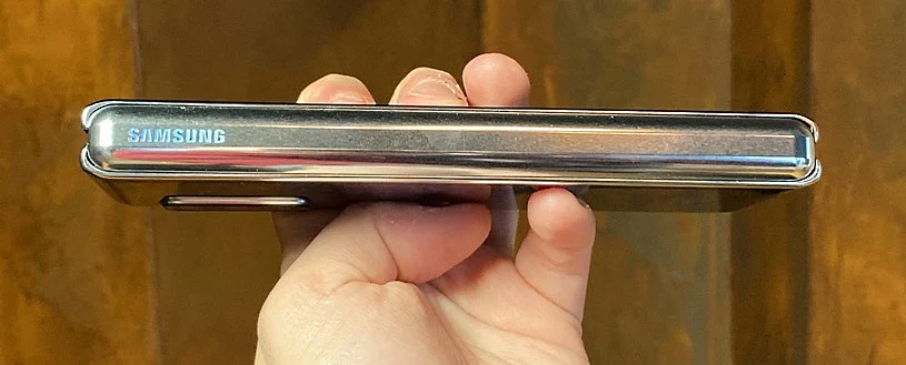 Fold po złożeniu - widok z boku