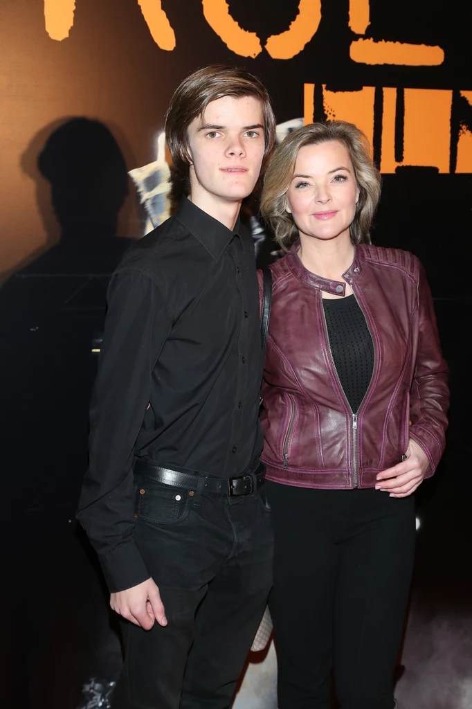 Monika Zamachowska wybrała się z synem na premierę filmu "Kult" 