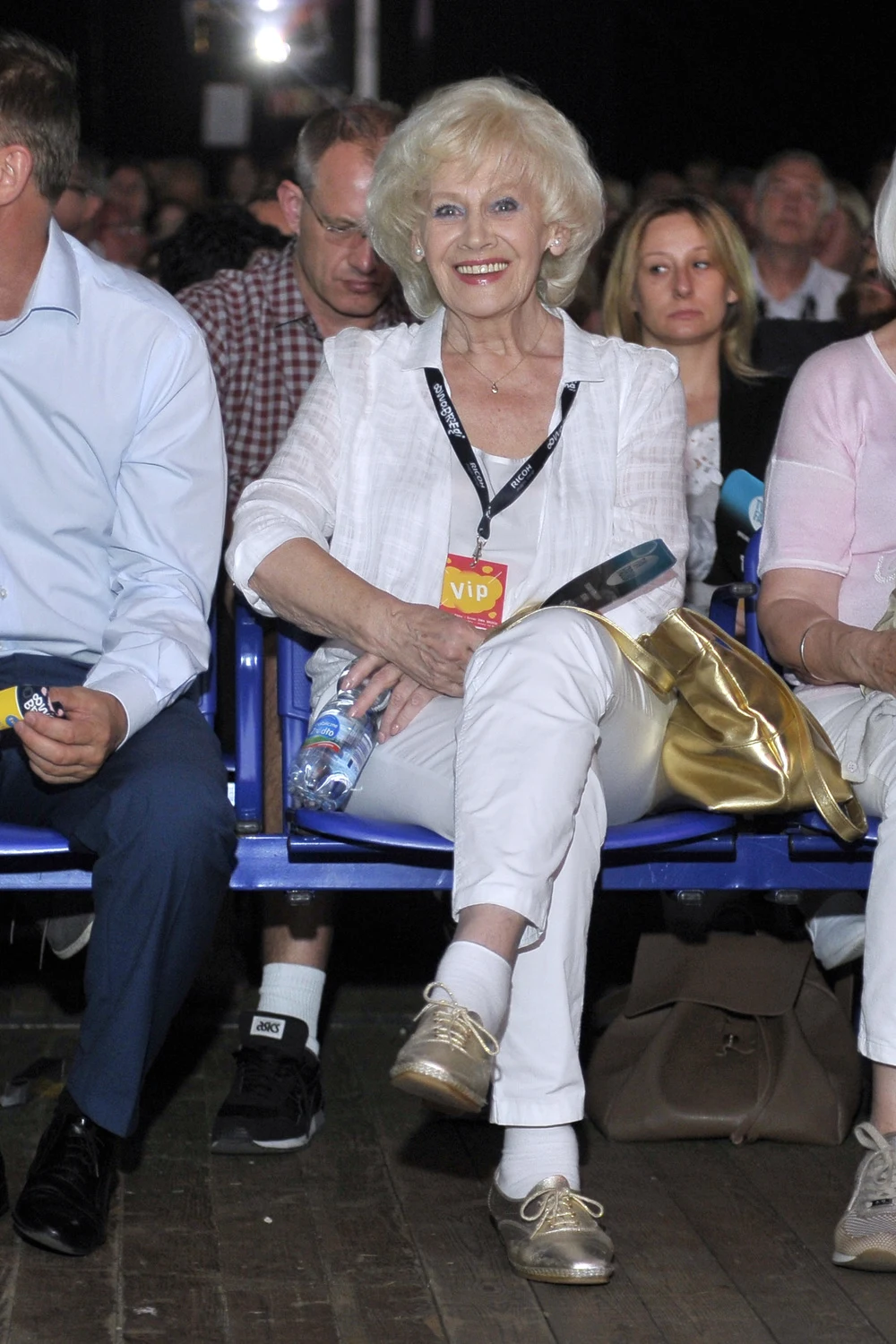 Krystyna Loska na festiwalu Dwa Brzegi Krystyna Loska na festiwalu Dwa Brzegi