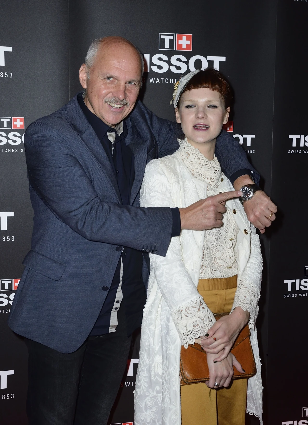 Tomasz Zubilewicz z córką