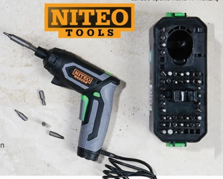 Wkrętak akumulatorowy Niteo Tools