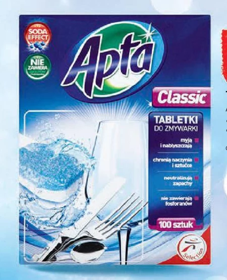 Tabletki do zmywarki Apta 