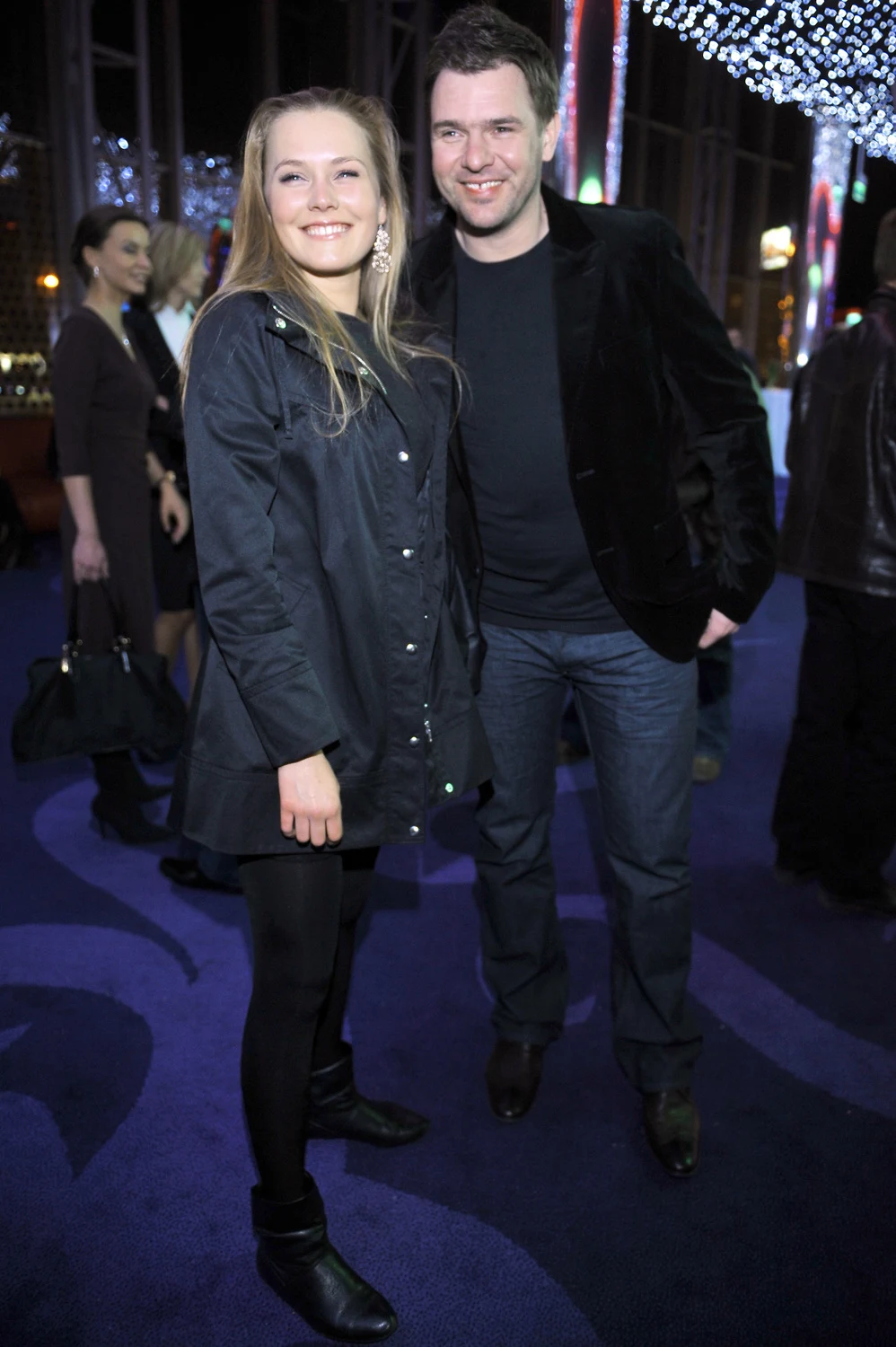 Magdalena Lamparska i Tomasz Karolak Magdalena Lamparska i Tomasz Karolak