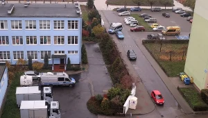 Zdjęcie z akcji służb w Płocku