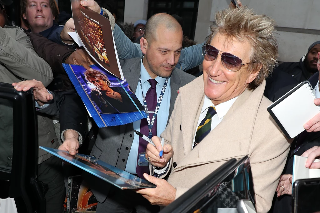 Rod Stewart jest fanem modeli kolejek elektrycznych