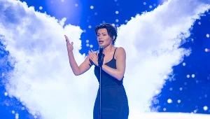 Ewelina Lisowska jako Edyta Górniak - półfinał programu Polsatu "Twoja Twarz Brzmi Znajomo 12"