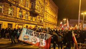 Decyzją urzędników marsz narodowców we Wrocławiu został rozwiązany