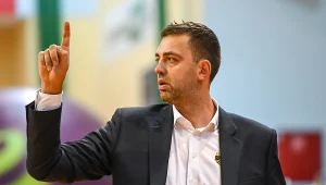 Trener Trefla Marcin Stefański