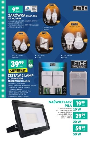 Żarówka led – promocje i gdzie można tanio kupić Ding.pl Lampa LED Lethe Works promocja Biedronka Ding.pl