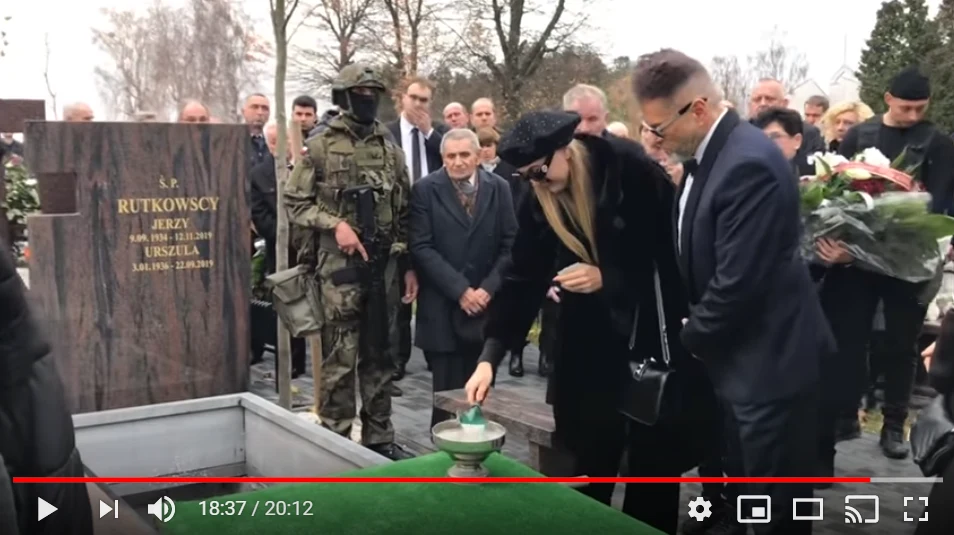 Pogrzeb ojca Krzysztofa Rutkowskiego