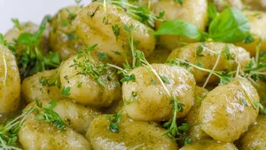 Gnocchi z masłem ziołowym