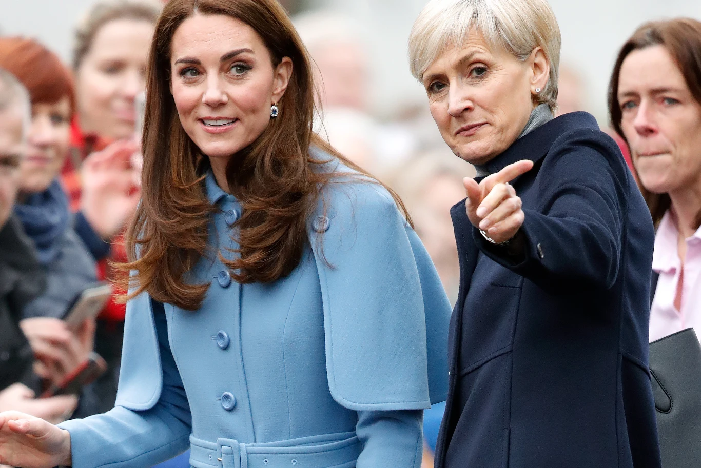 Księżna Kate z osobistą asystentką, Catherine Quinn