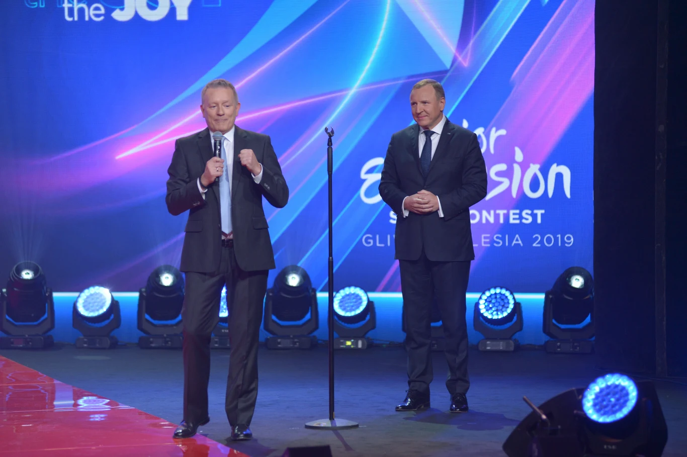 Jon Ola Sand i Jacek Kurski