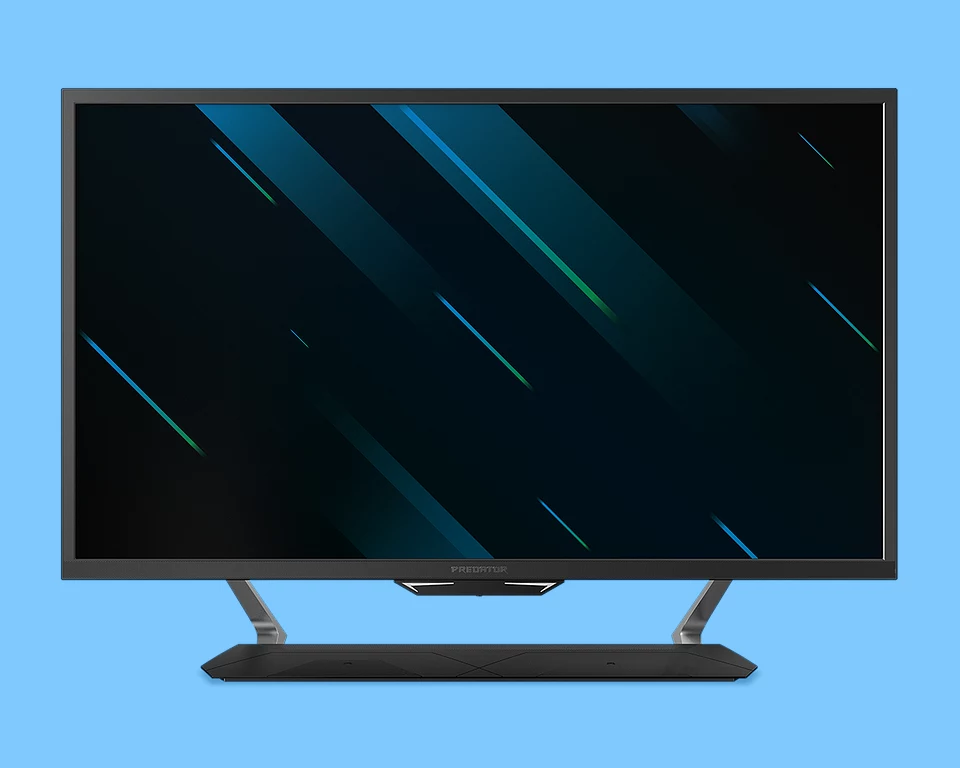 Czujnik światła dla dostosowania poziomu jasności Predator CG437K P naszpikowany jest technologią. Zamontowany czujnik światła jest w stanie wykryć poziom naświetlenia w pomieszczeniu i odpowiednio dostosować poziom jasności. Mamy tu także czujnik zbliżeniowy, tak więc kiedy użytkownik zbliży się do ekranu, urządzenie "wybudzi się" ze stanu gotowości — lub przejdzie w stan uśpienia, gdy nie wykryje niczyjej obecności w swoim bezpośrednim otoczeniu. W zestawie dostępny jest także pilot, dzięki któremu monitor może śmiało znaleźć zastosowanie także w salonie.