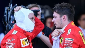 Sebastian Vettel i Charles Leclerc
