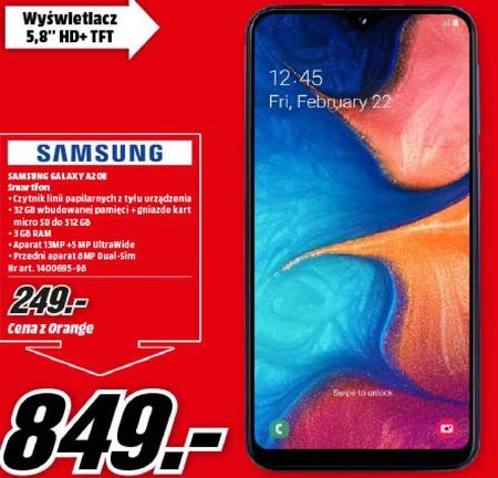 Smartfon Samsung Galaxy A2