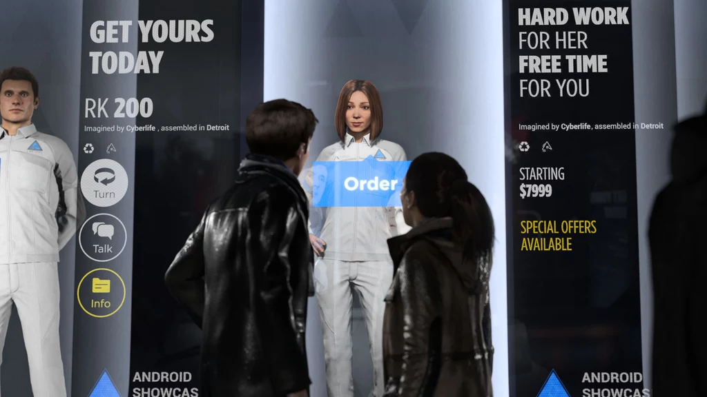 Detroit: Become Human, wcześniej dostępne ekskluzywnie na platformę PlayStation 4 to najnowsza i najbardziej ambitna gra autorstwa Quantic Dream. 