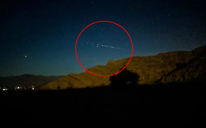 Satelity Starlink wystrzelone przez SpaceX Satelity Starlink wystrzelone przez SpaceX