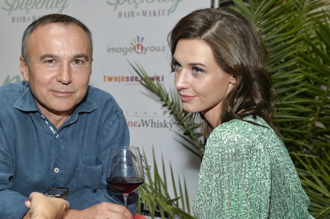 Julia Kamińska z partnerem Julia Kamińska z partnerem