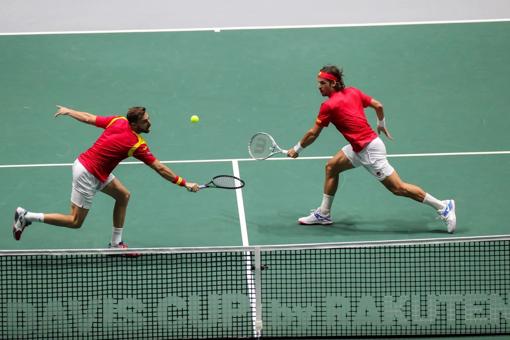 Marcel Granollers (z lewej) i Feliciano Lopez