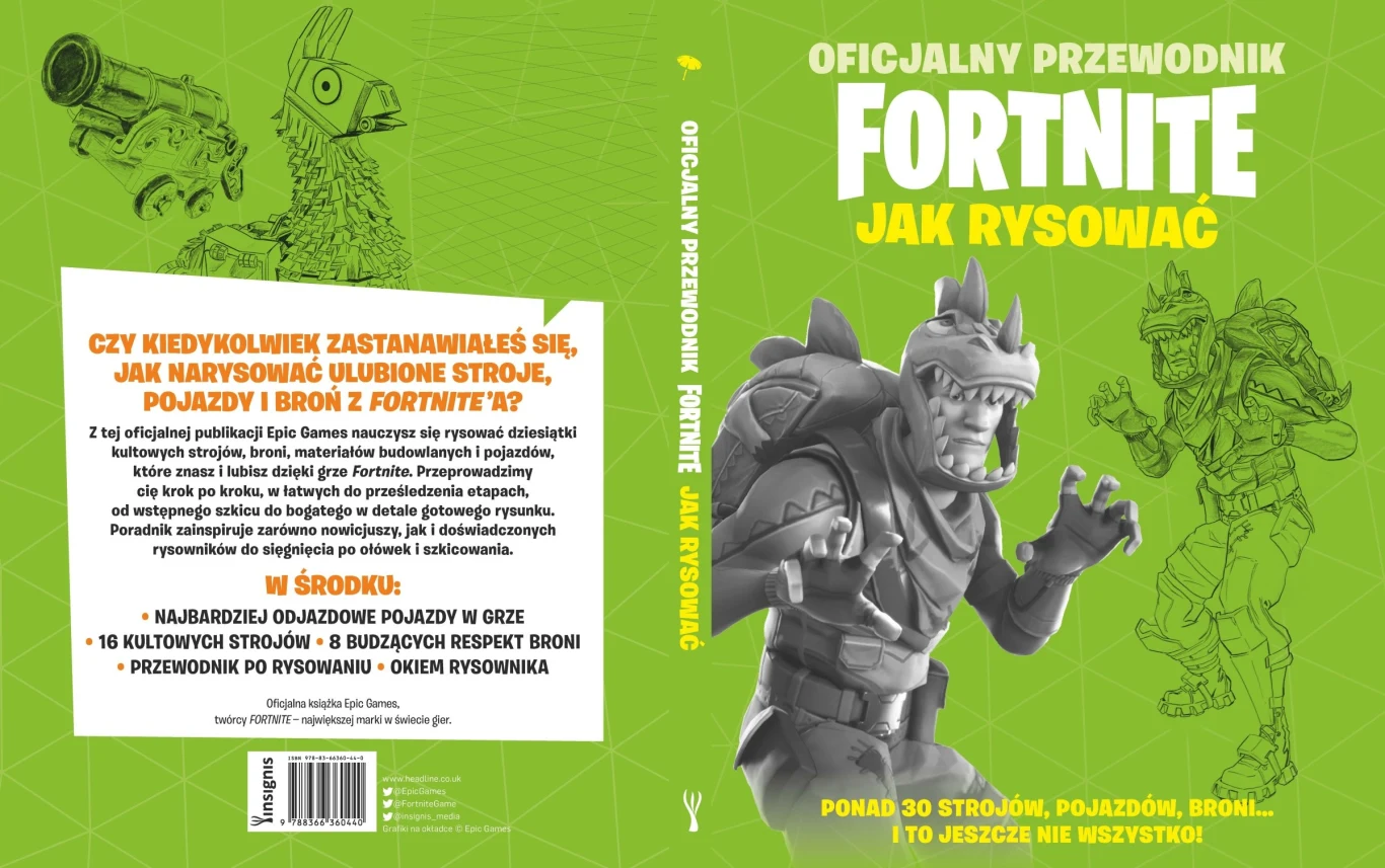 Oficjalny przewodnik Fortnite. Jak rysować