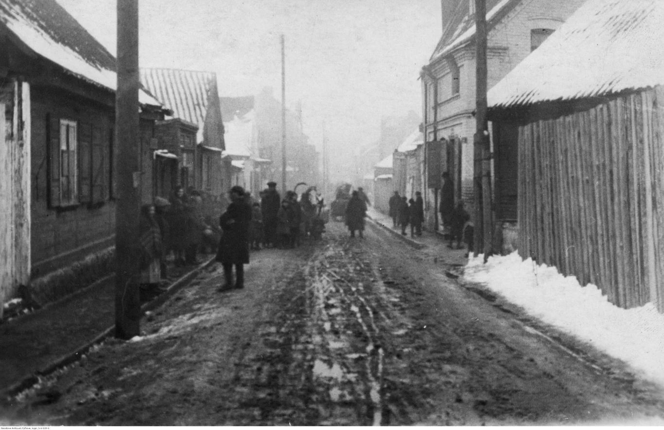 Białystok. Fragment dzielnicy Chanajki Białystok. Fragment dzielnicy Chanajki