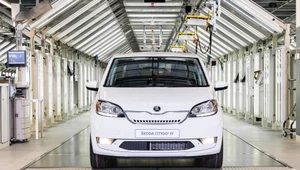 Pierwsza Skoda Citigo e iV zjechała z linii produkcyjnej