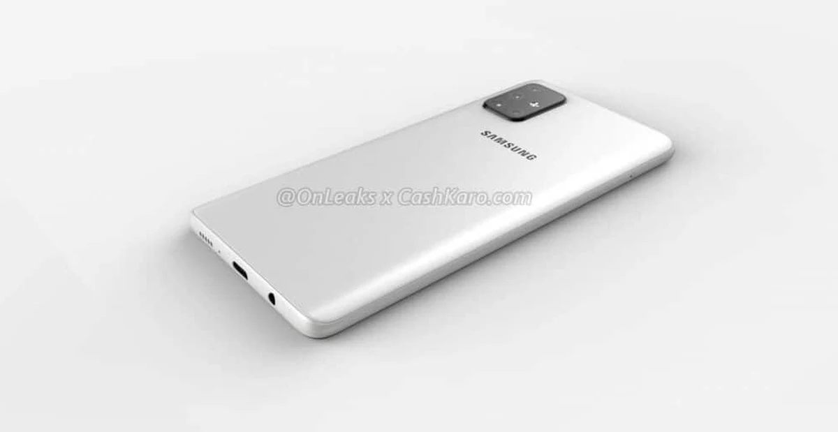 Samsung Galaxy A71 / fot. OnLeaks Samsung Galaxy A71 / fot. OnLeaks