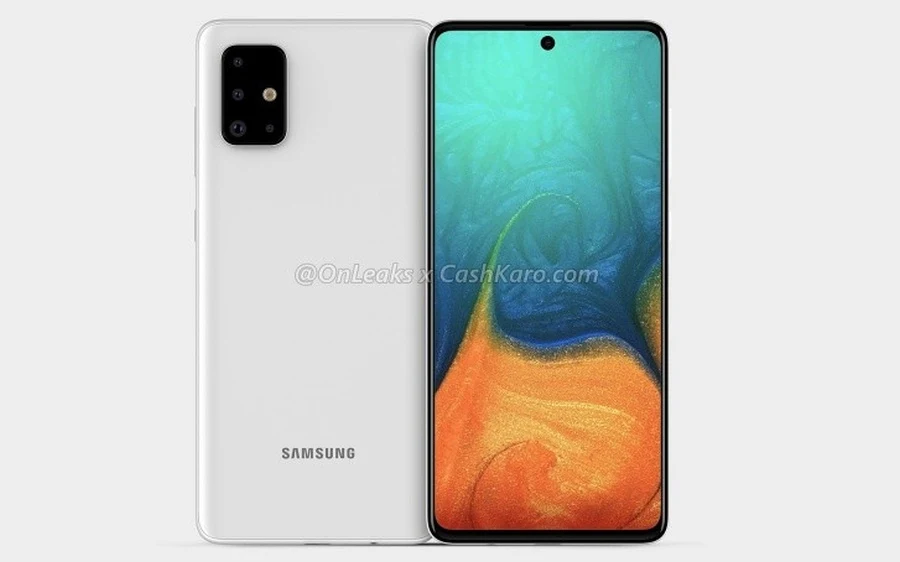 Samsung Galaxy A71 / fot. OnLeaks Samsung Galaxy A71 / fot. OnLeaks