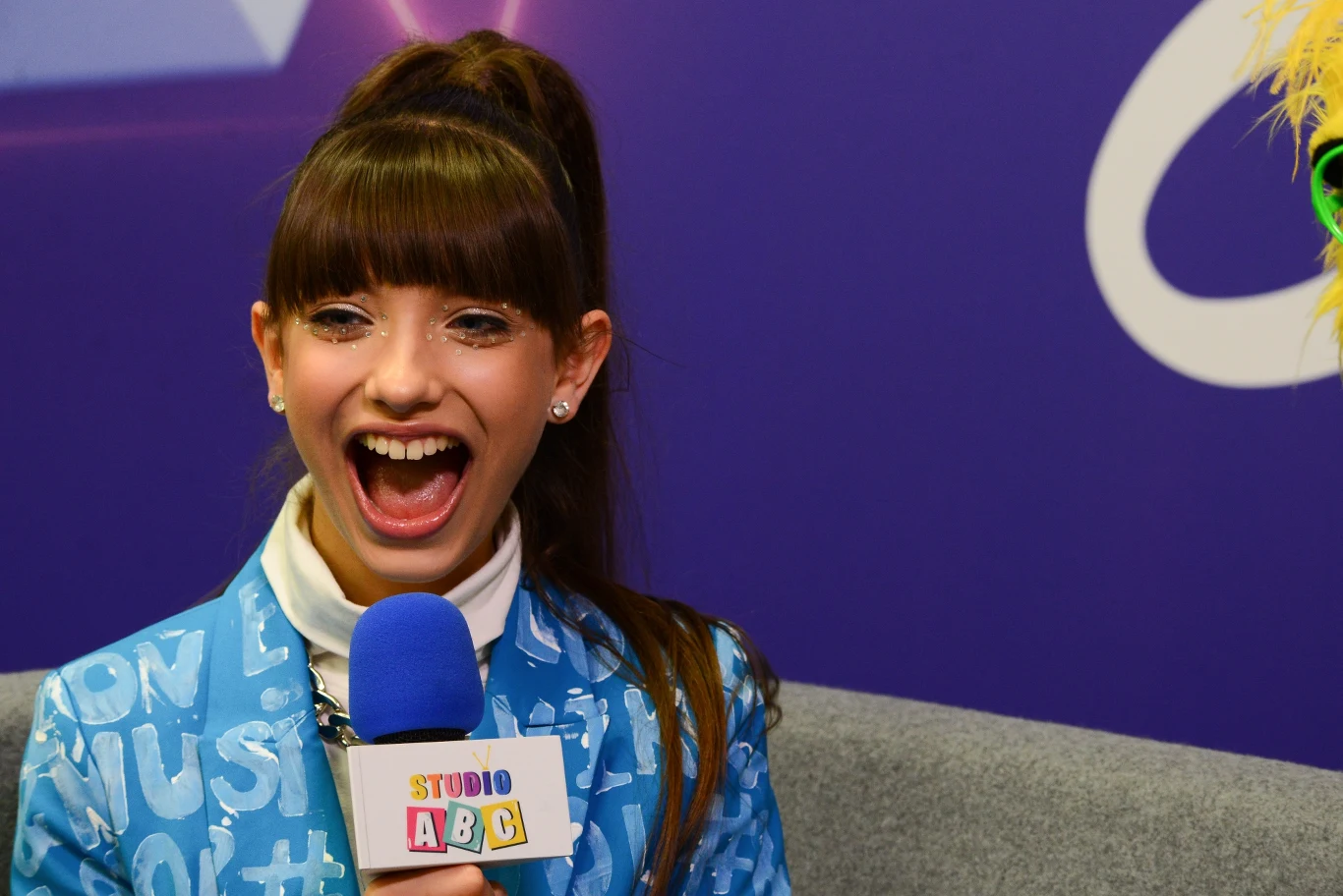 Viki Gabor podczas drugiej próby przed występem na Eurowizji Junior 2019 Viki Gabor podczas drugiej próby przed występem na Eurowizji Junior 2019