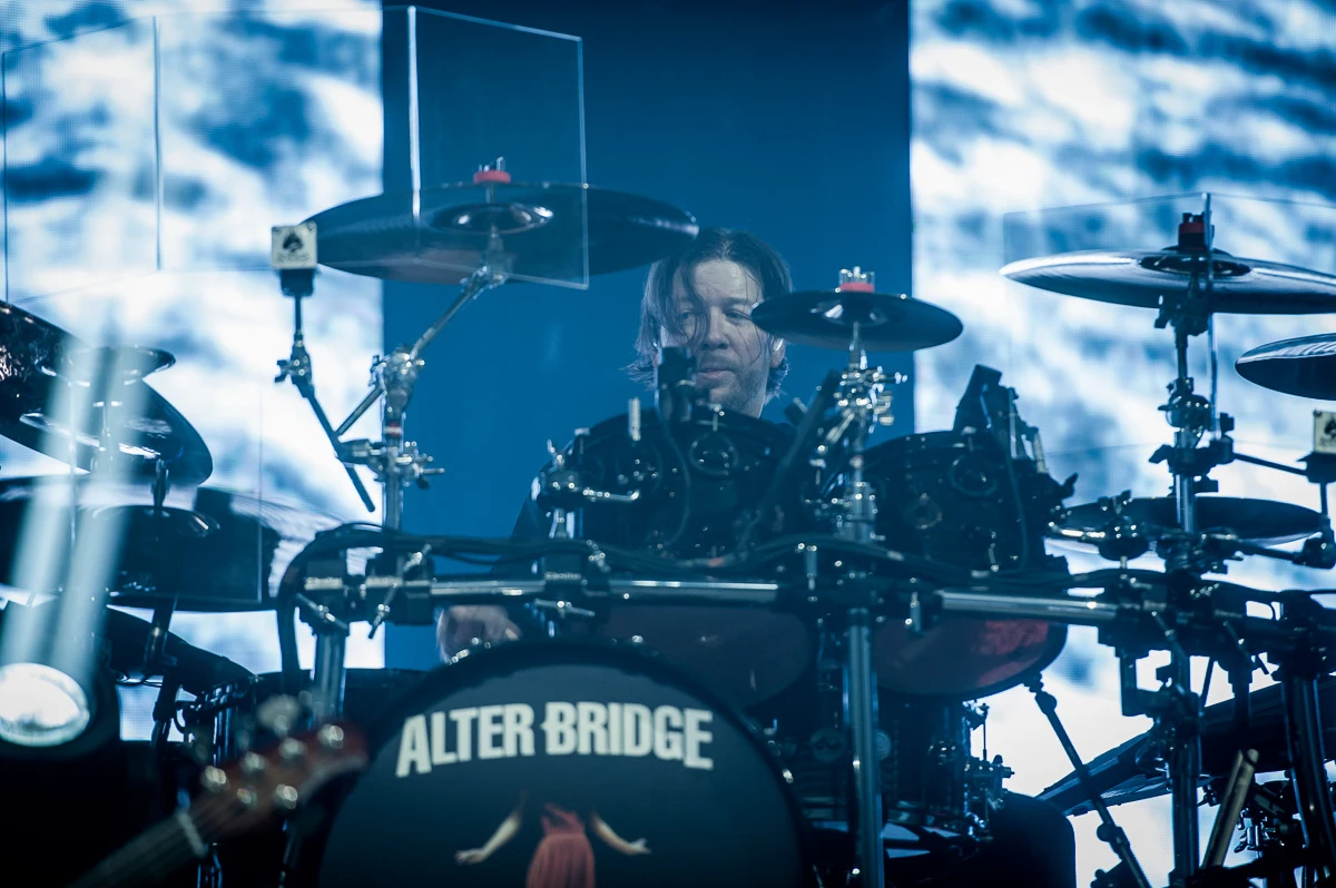 Perkusista Scott Philips 