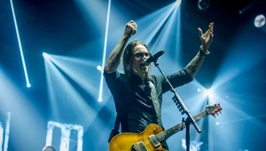 Myles Kennedy (Alter Bridge) podczas koncertu w Warszawie