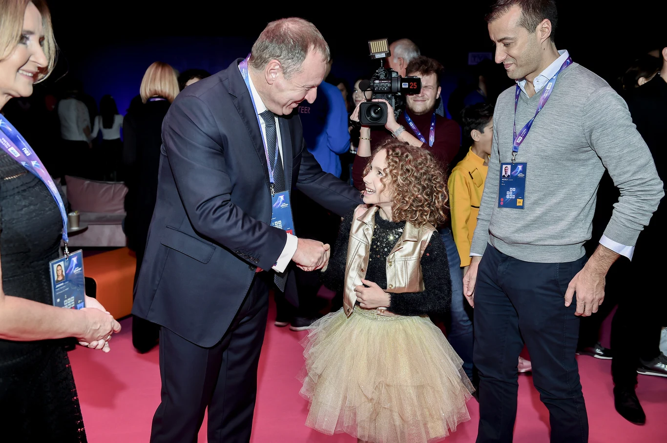 Jacek Kurski wita reprezentantów Eurowizji Junior 2019