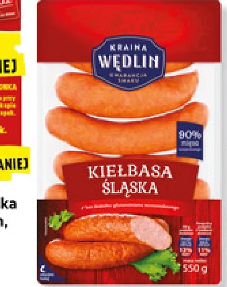 Kiełbasa Śląska Kraina Wędlin