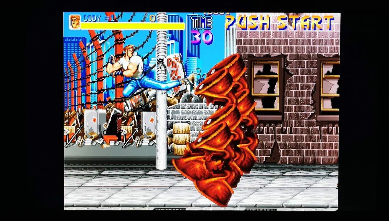 Jakość emulacji stoi na naprawdę wysokim poziomie. Capcom zadbał o to, aby dostarczyć stałą liczbę klatek animacji oraz jak najbardziej autentyczne (jak na emulacje) „arcade’owe doświadczenie”. Niestety, nie mamy możliwości zwiększenia lub zmniejszenia poziomu trudności gier. Na próżno szukać opcji zapisu stanu gry, a każdorazowe wyjście z gry oznacza uruchomienie się konsoli od nowa. Jakość emulacji stoi na naprawdę wysokim poziomie. Capcom zadbał o to, aby dostarczyć stałą liczbę klatek animacji oraz jak najbardziej autentyczne (jak na emulacje) „arcade’owe doświadczenie”. Niestety, nie mamy możliwości zwiększenia lub zmniejszenia poziomu trudności gier. Na próżno szukać opcji zapisu stanu gry, a każdorazowe wyjście z gry oznacza uruchomienie się konsoli od nowa.