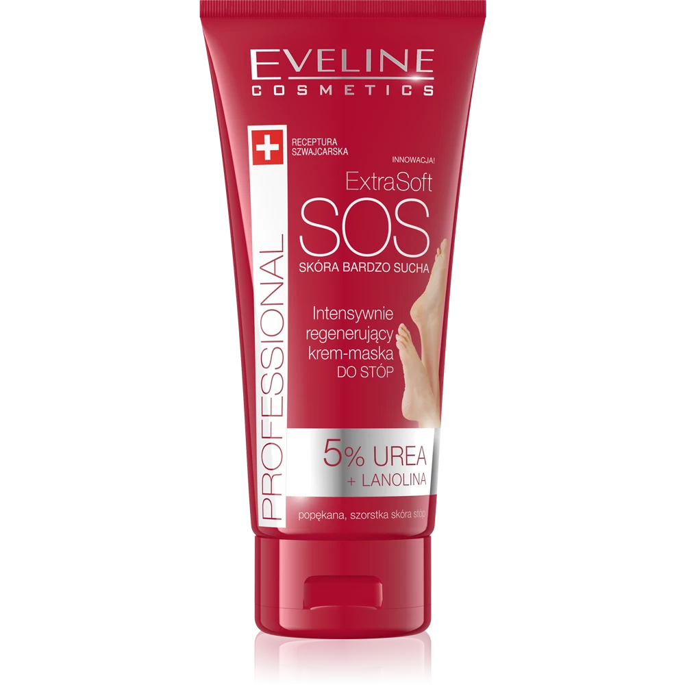 Nowy krem-maska Extra Soft SOS do stóp od marki Eveline Cosmetics