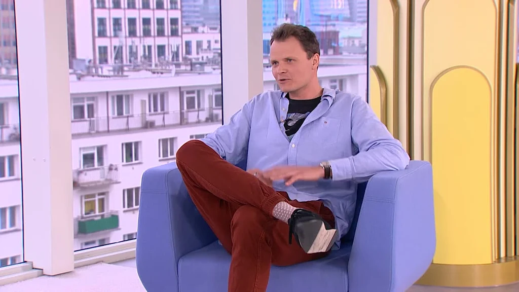 Mateusz Sławiński w "Dzień dobry TVN" Mateusz Sławiński w "Dzień dobry TVN"
