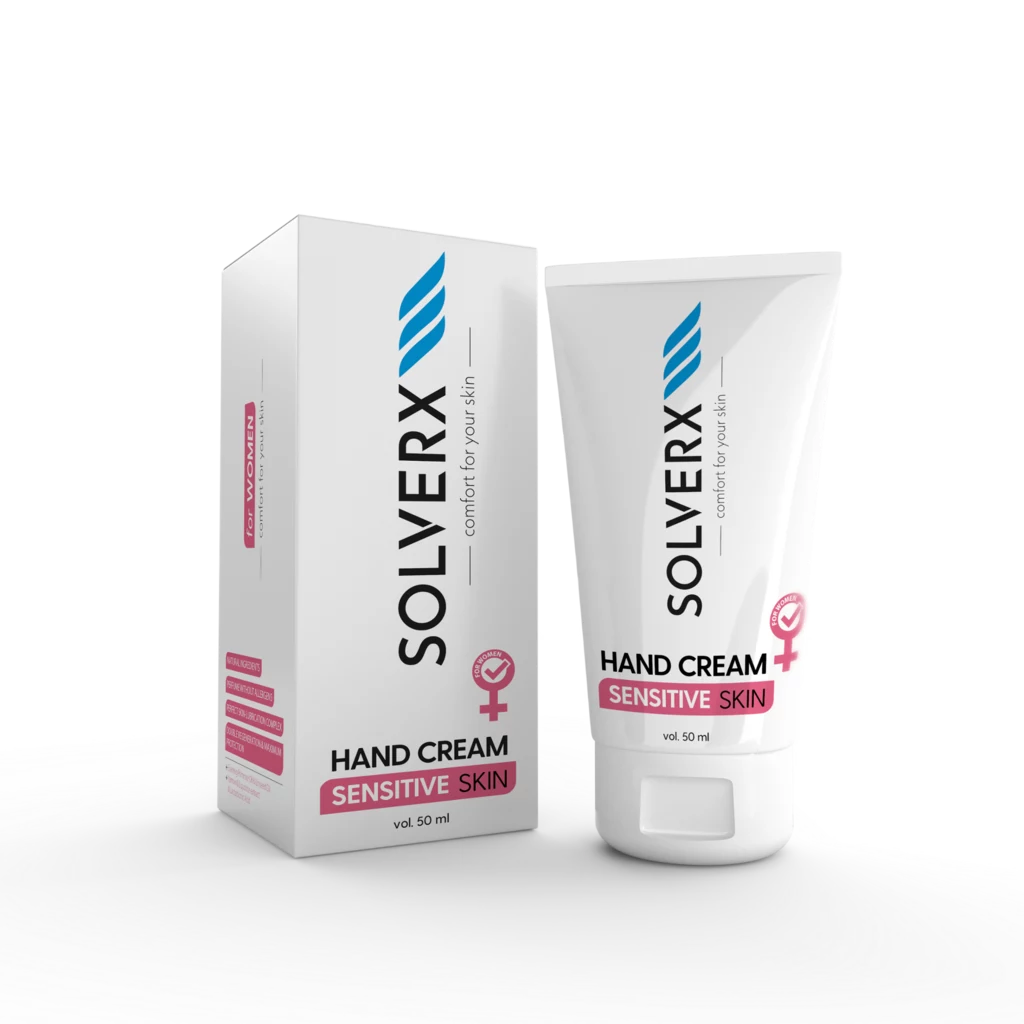 ​Sensitive Skin Woman Hand Cream. Krem do rąk i paznokci dla kobiet do skóry wrażliwej