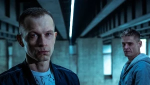 Piotr Trojan i Tomasz Komenda na planie filmu